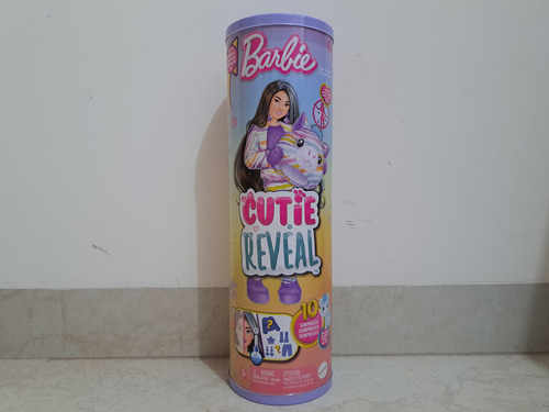 Barbie Cutie Reveal Muñeca Disfraz Zebra Mattel (Usado)