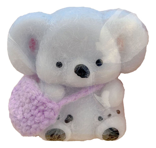 Lindo Oso Pellizco Para Aliviar El Estrés Y Ventilar Los Jug