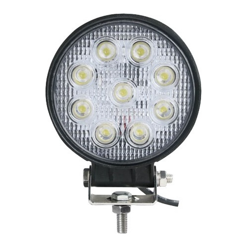 Faro Farol Caminero Redondo 9 Led 12 60v 