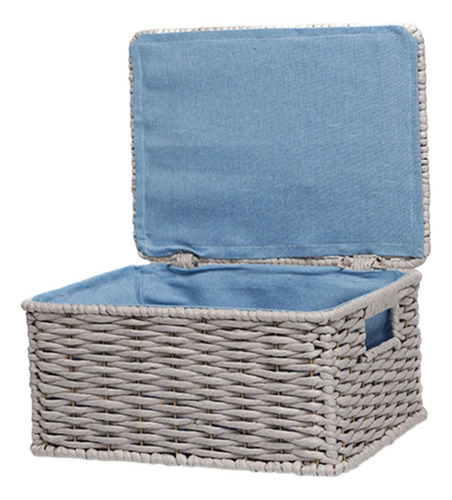 Cesta Tejida De Almacenamiento Para La Colada, Cesta