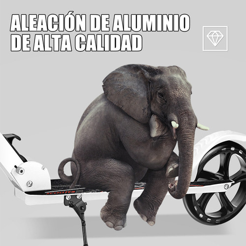 Skate diabo em pé Nayumi ABEC-7 para crianças azul