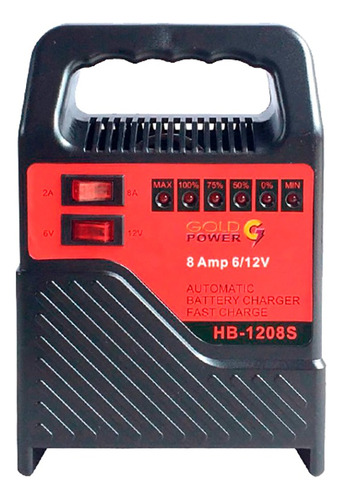 Cargador De Baterias Automatico 8a 6v/12v - Portatil