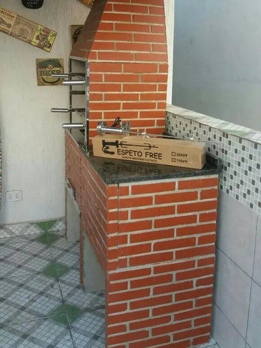 Churrasqueira Pre Moldada Tijolinho Média 65 Cm Várias Cores