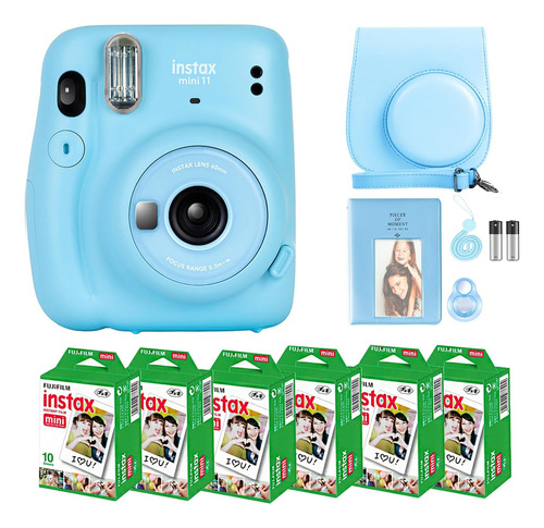 Cámara Fujifilm Instax Mini 11 Con Fujifilm Instant Mini Fil