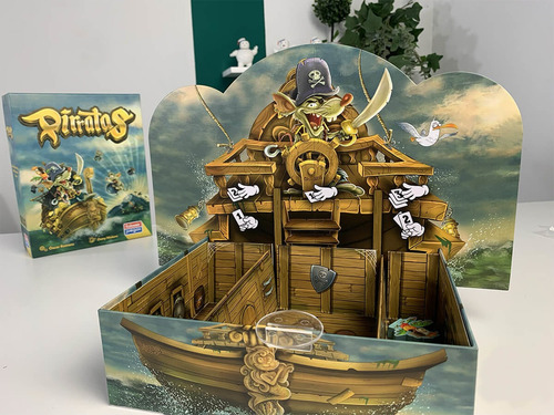 Pirratas - Juego Familiar De Habilidad (ratas Piratas)