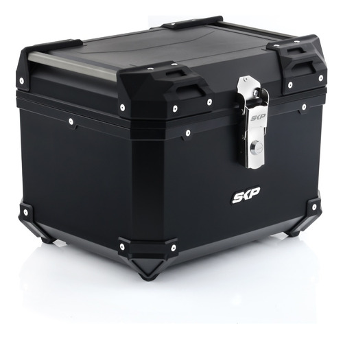 Maletero Para Moto Aluminio 45l Caja Impermeable - Basica