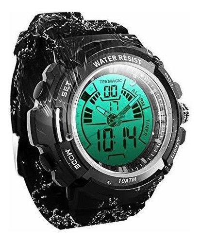 Reloj Sumergible Luminoso Subacuatico De 100 M Para Hombres