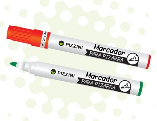 Marcadores Para Pizarra Verde Pizzini 1250ve