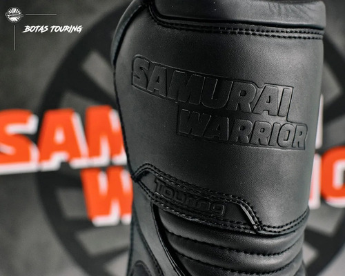 Imagen 7 de 8 de Botas Moto Samurai Warrior Touring Cuero Protecciones Md