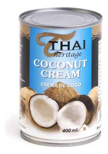 Crema De Coco Thai Héritage 400 Ml