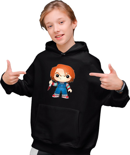 Sudadera Infantil Halloween De Chuky El Mulleco Diabolico 