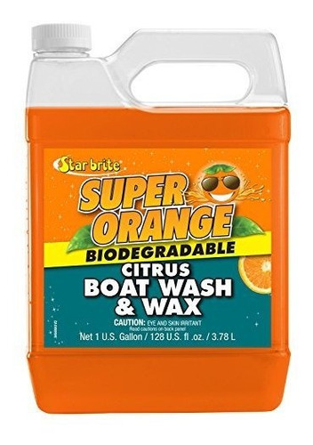 Star Brite Super Orange Citrus Boat Wash & Wax