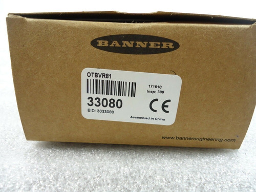 Banner Otbvr81 Optical Touch Sensor Button