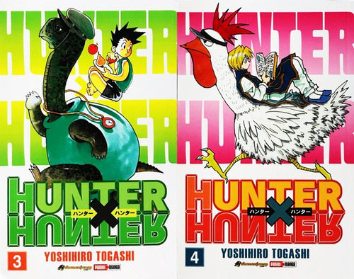 Manga Hunter X Hunter Tomos 3 Y 4 Panini Español