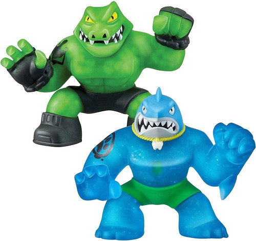 Figura Super Flexible X2 Heroes Of Goo Jit Zu 12cm Tor 41014