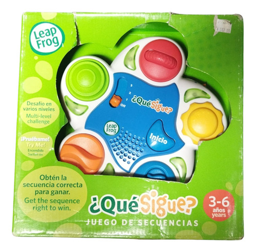 ¿que Sigue? Juego De Secuensias Leap Frog Original