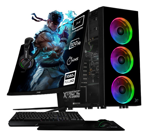 Xtreme Pc Radeon 740m Ryzen 5 32gb Ddr5 Monitor 23.8 Wifi