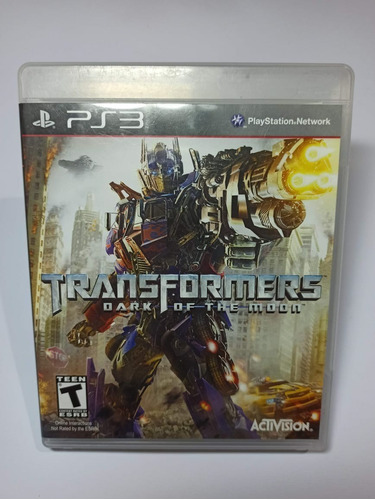 Transformers Dark Of The Moon Ps3 Mídia Física