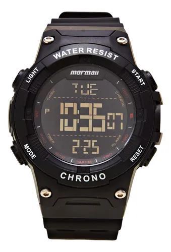 Relógio Mormaii Masculino Wave Preto - Mo11700/8p