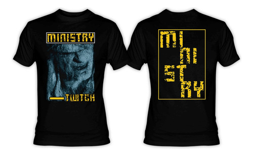 Ministry Twitch Playera Skinny Puppy Kmfdm Lard Front 242