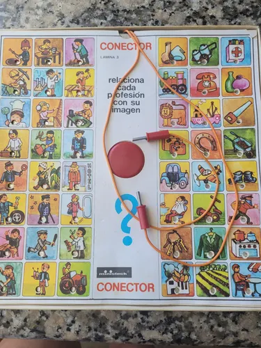 Antiguo Juego Conector 2 Eléctrico De Preguntas Y Respuestas (Usado)