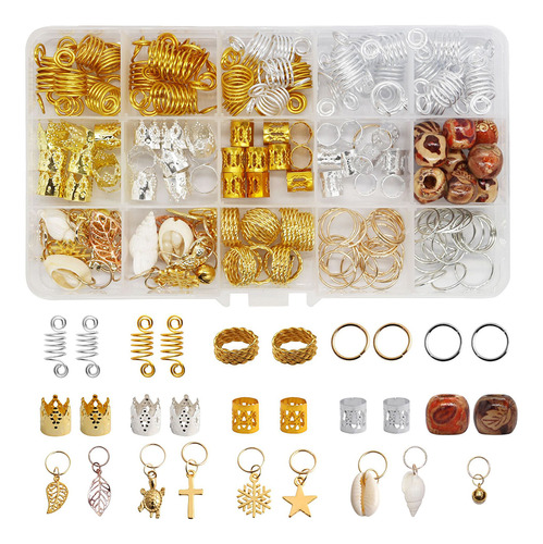 Peluca Dread Beads, Accesorios Para El Cabello, 158 Unidades