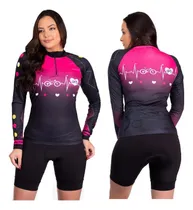 Comprar Camisa De Ciclismo Roupa Para Ciclista Feminina Manga Longa 