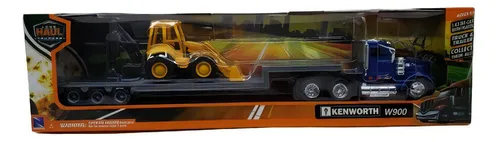 New Ray 1:43 Trailer Kenworth W900 Lowboy / Maquina Retro
