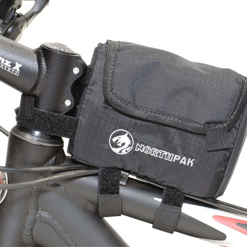 Bolsa Para Quadro De Bicicleta Stuff Bag Nothpak Cor Cinza-escuro