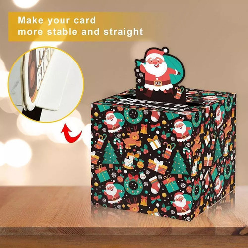 Para Caja De Regalo Sorpresa De Explosión Navideña