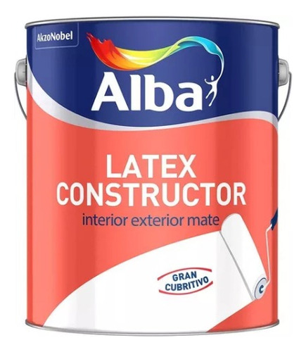  Latex Interior Exterior Alba Profesional Constructor 20 Lt 