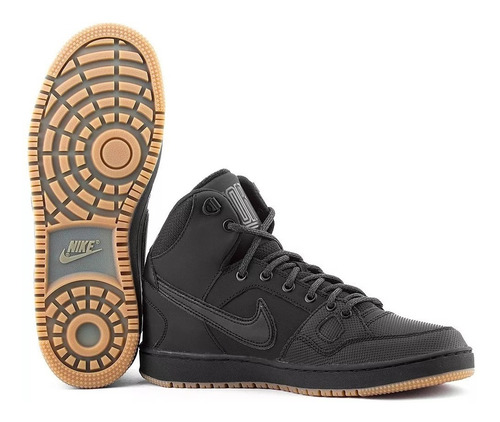 nike son of force mid winter preto