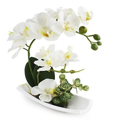 Livilan Orquídeas Artificiales Para Decoración Vívidas Flore