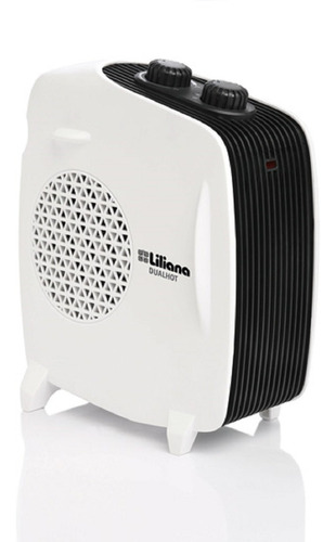 Calefactor Eléctrico Caloventor Liliana Cfh510 Blanco/negro