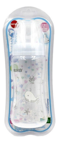 Kuka Essential mamadeira ortodôntico branco 240ml