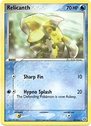 Carta Pokémon Relicanth