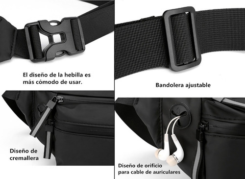 Imagen 6 de 6 de Riñonera Impermeable Para Correr O Deportes