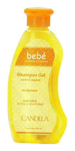 Shampoo Gel   Extra Suave   -   Bebe  - Candela