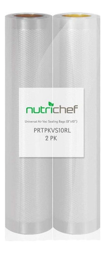 Nutrichef Two 8   X10` 4 Mil Commercial Grade Vacuum Seale