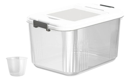 Contenedor De Almacenamiento De Arroz En Grano, 17,5 Kg