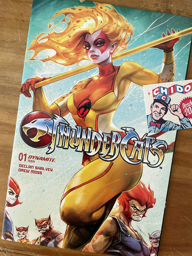 Comic - Thundercats #1 Ivan Tao Sexy Cheetara Lion-o (Usado)