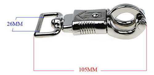 D-y Broche De Pánico Con Bucle Para Ojo, Hebilla Segura,