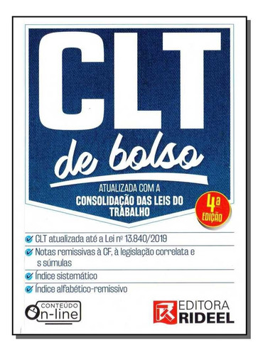 C.l.t. De Bolso - 04ed/19