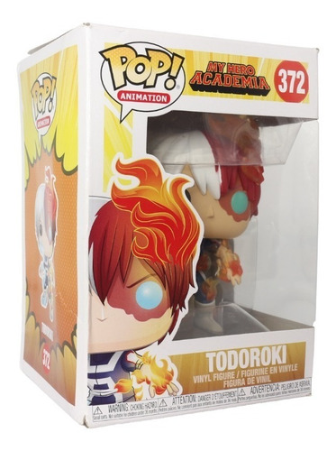 Funko Pop Todoroki 372 My Hero Academia Caja Lastimada