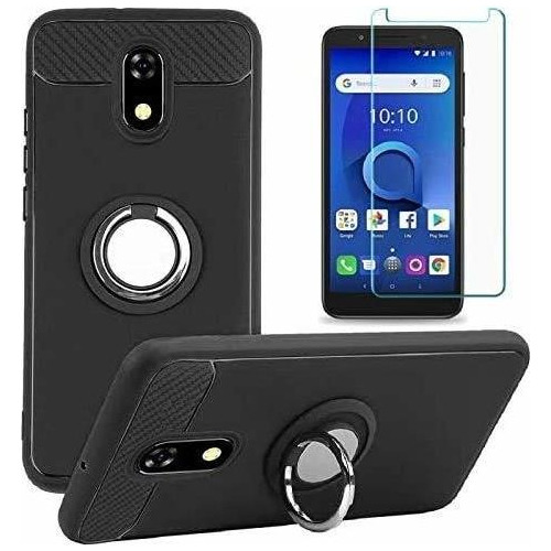 Funda 8wireless Compatible Con Blu View 2 + Protector -negro