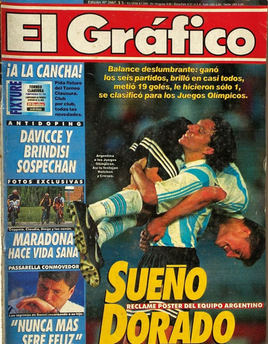 El Gráfico N° 3987  Revista Fútbol Argentino, Cb