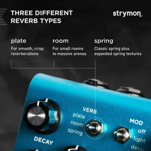 Strymon Bluesky V2 Reverb Pedal | Parcelamento sem juros