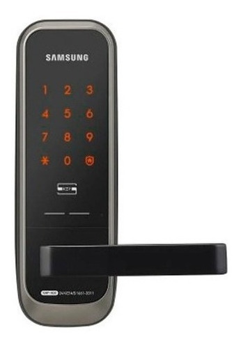 Imagen 1 de 7 de Cerradura Inteligente Samsung Shp H20 Clave Y Tarjeta Mini