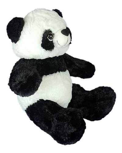 Imagem 3 de 4 de Urso Panda De Pelúcia 22 Cm - Sentado - Pequeno