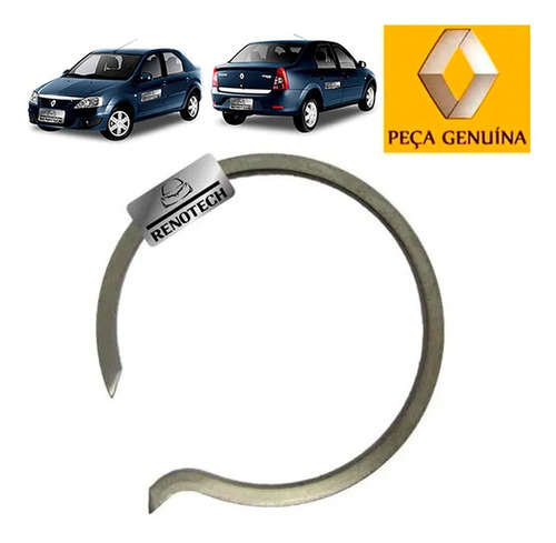 8200299285 Anel Trava Rolamento Da Carcaça 59mm Logan 07... 